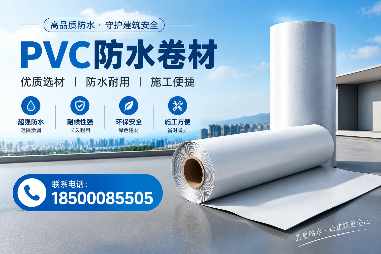 如何评估PVC防水卷材的性价比？北京消费者必读